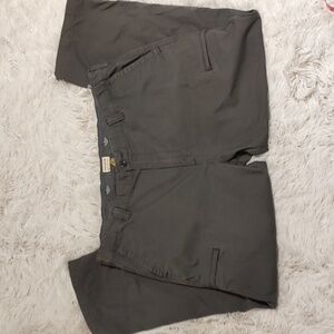 Dockers Classic Fit Mens Big & Tall Gray Cotton Blend Casual Pants Size W42 L30